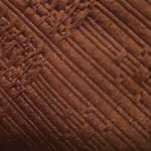 Vintage 1970s Sears Mens Store Texture Chocolate Brown Wide Tie 4" x 54"